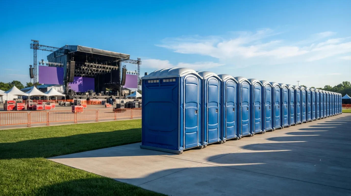 Concert Restroom Rental in Knoxville, TN