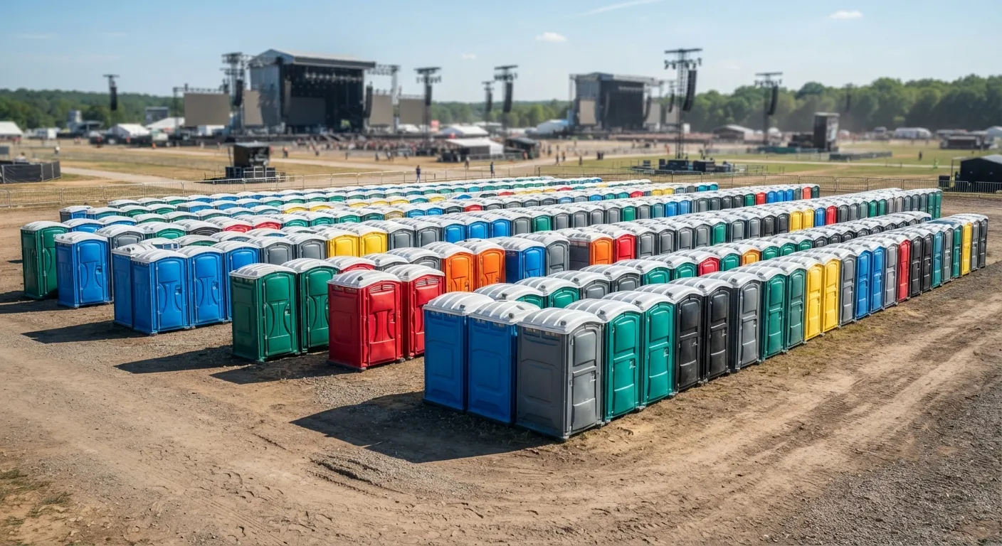 Festival Restroom Rental in Knoxville, TN