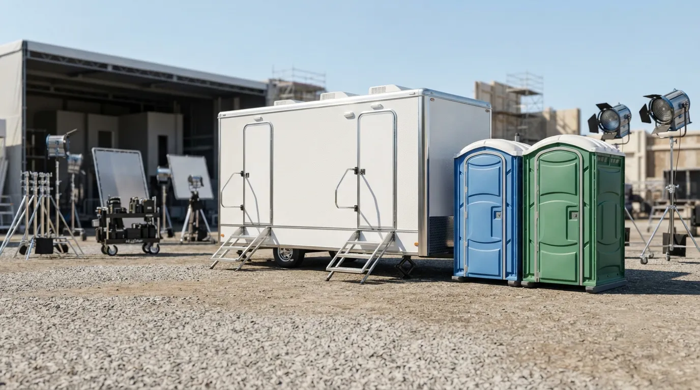 Film Set Restroom Rental in Knoxville, TN