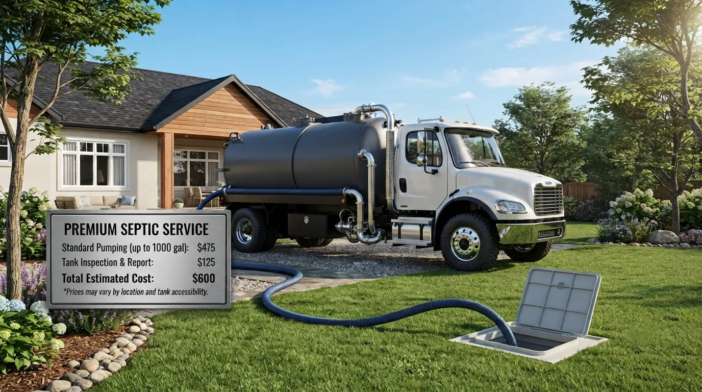 Septic Tank Pumping Cost in Knoxville, TN